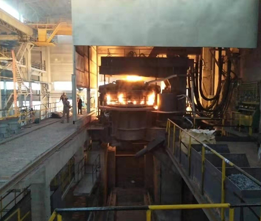 熱烈祝賀我司承建的80噸LF爐順利投產