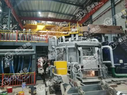 福建某某鋼鐵公司75t電爐工程